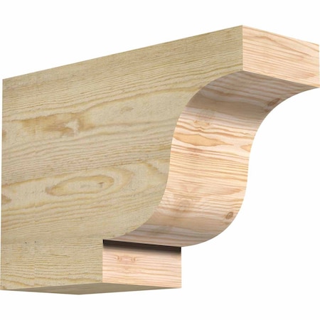 Ekena Millwork Newport Rough Sawn Rafter Tail, Douglas Fir, 6"W x 12"H x 18"L RFT06X12X18NEW00RDF